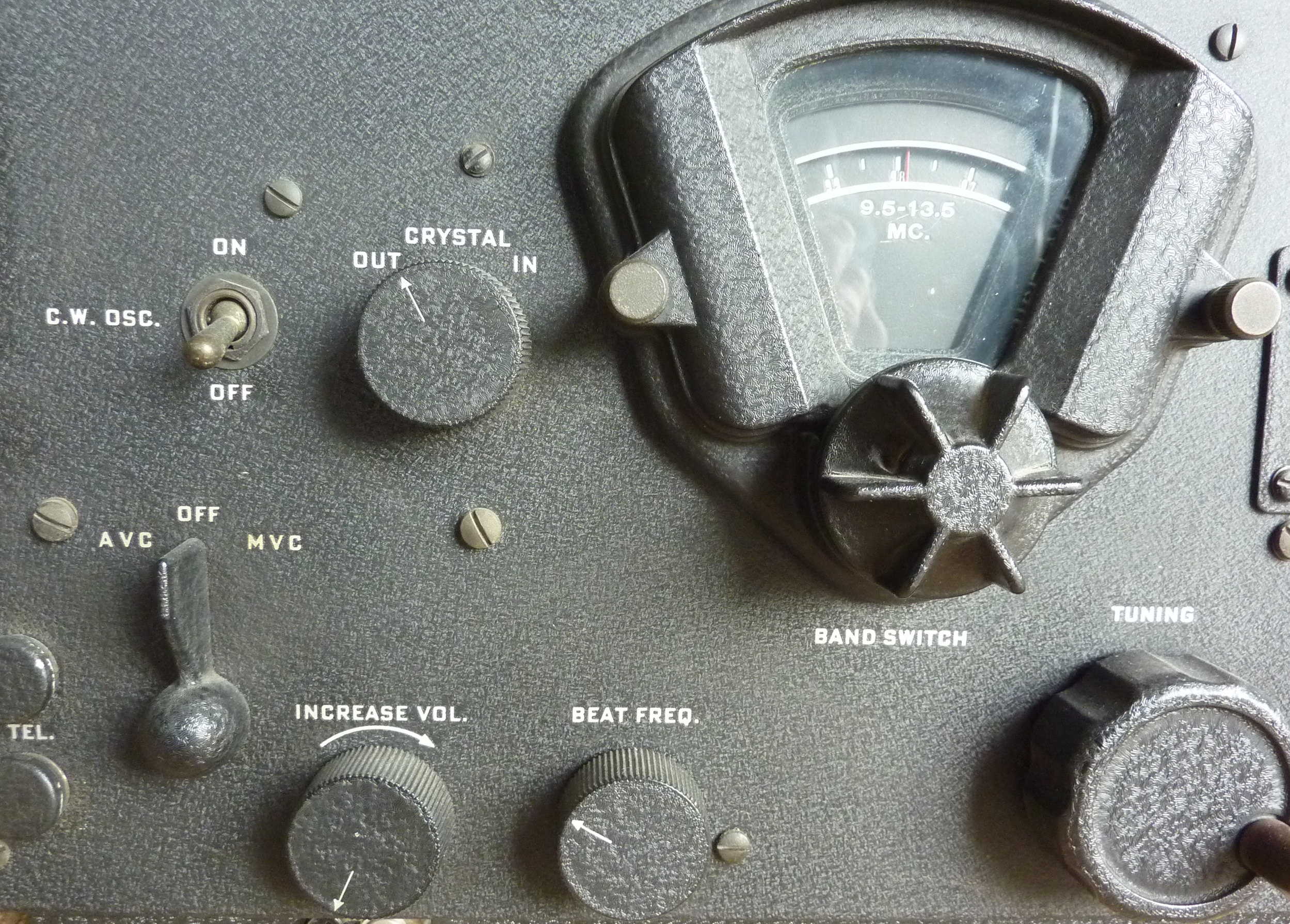 BC348P Shortwave Receiver photos and schematics
